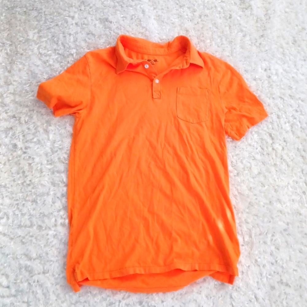 Polo shirt in orange